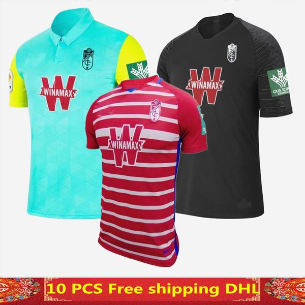 2020 2021 granada soccer jerseys 20 21 granada cf home away third soldado herrera antonio puertas football shirts, Black;yellow