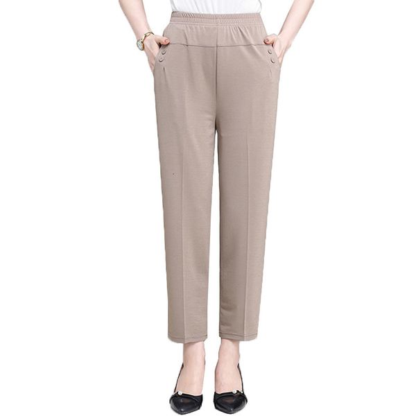 old middle-aged people will see female nine stitches elastic high waist mother thin section slacks straight plus size pants 9625, Black;white
old middle-aged people will see female nine stitches elastic high waist mother thin section slacks straight plus size pants 9625, Black;white