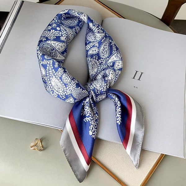 summer fashion korean-style cashew small square towel women's imitated silk fabric sun-resistant silk scarves thin shawl decorat, Blue;gray
summer fashion korean-style cashew small square towel women's imitated silk fabric sun-resistant silk scarves thin shawl decorat, Blue;gray