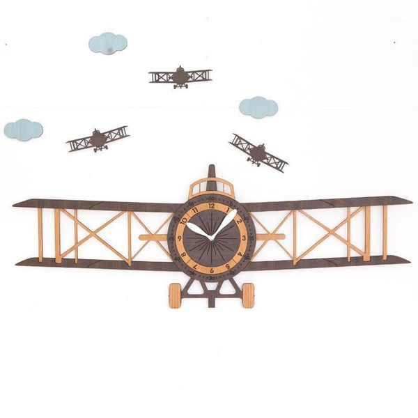 large living room wall clock aircraft modern european children's cartoon wooden wall clock home decor christmas gift 105*62*221
large living room wall clock aircraft modern european children's cartoon wooden wall clock home decor christmas gift 105*62*221