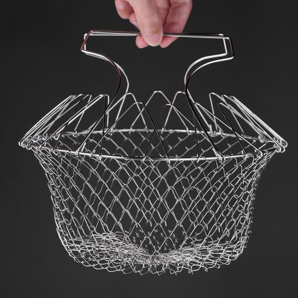 foldable steam rinse strainer stainless steel colander magic basket drainer frying french fryer tool kitchen cookin jllzsa
foldable steam rinse strainer stainless steel colander magic basket drainer frying french fryer tool kitchen cookin jllzsa