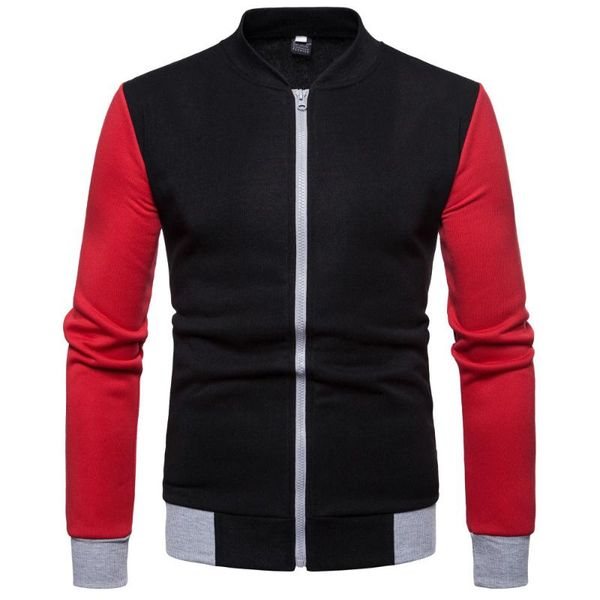 men's hoodies & sweatshirts autumn and winter men casual zipper slim fit hooded sweatshirt outwear male bomber color warm coat mens out, Black
men's hoodies & sweatshirts autumn and winter men casual zipper slim fit hooded sweatshirt outwear male bomber color warm coat mens out, Black