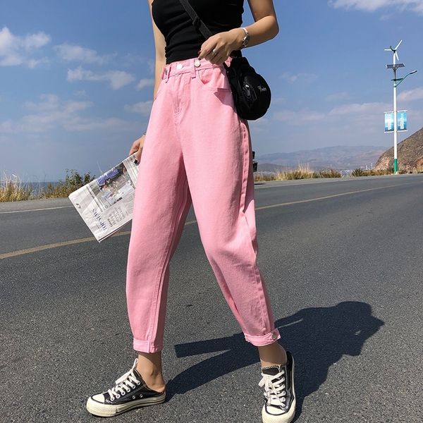 guuzyuviz casual jeans woman high waist loose denim harem pants mujer plus size chic jeans for women combinaison pantalon femme y200417, Blue
guuzyuviz casual jeans woman high waist loose denim harem pants mujer plus size chic jeans for women combinaison pantalon femme y200417, Blue