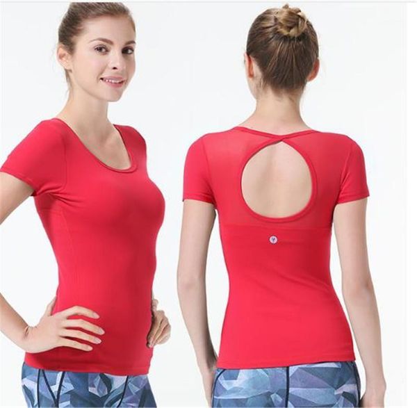 yoga outfits sport shirt women short sleeve t tight elasticity running exercise and fitness 1, White;red
yoga outfits sport shirt women short sleeve t tight elasticity running exercise and fitness 1, White;red