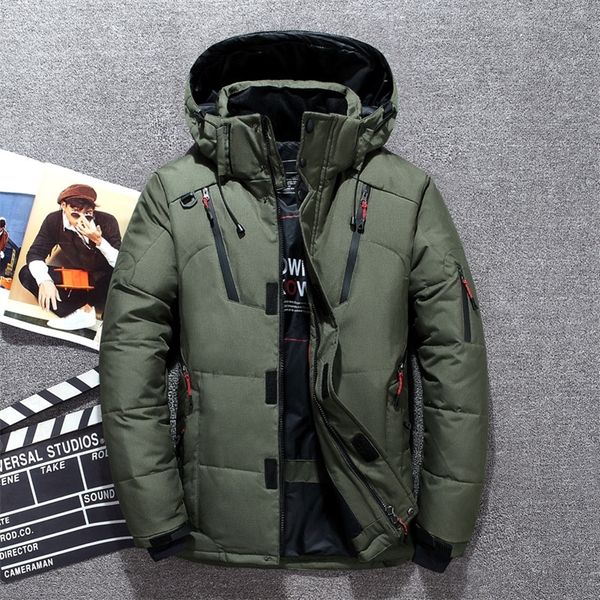 -20 degree winter down coat men white duck down parkas jacket mens thick warm snow parka jacket overcoat windbreaker warm parkas 201217, Black
-20 degree winter down coat men white duck down parkas jacket mens thick warm snow parka jacket overcoat windbreaker warm parkas 201217, Black