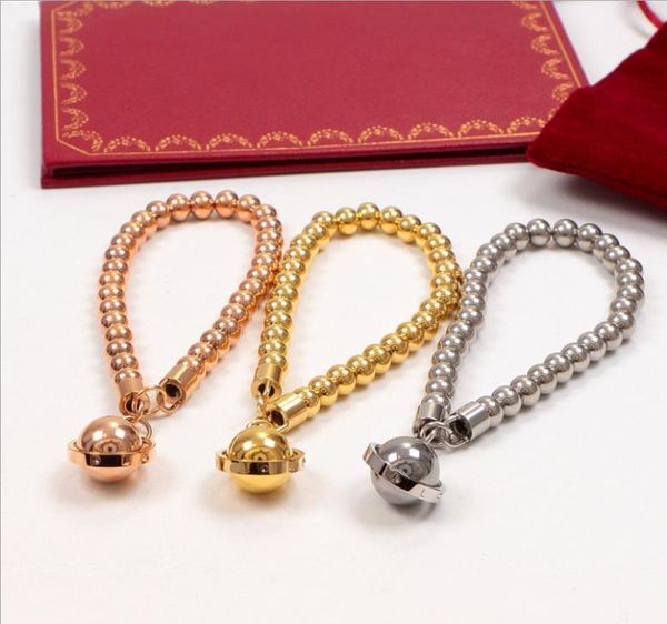 couple bead titanium gift steel diamond bracelet wrist, Golden;silver
couple bead titanium gift steel diamond bracelet wrist, Golden;silver