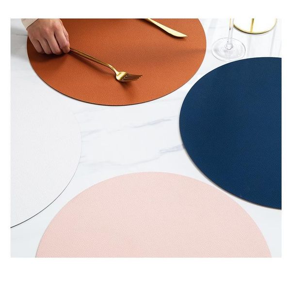 pu leather waterproof placemat tableware pad table mat heat insulation anti-skidding durable for kitchen dining bowl sqcrji
pu leather waterproof placemat tableware pad table mat heat insulation anti-skidding durable for kitchen dining bowl sqcrji
