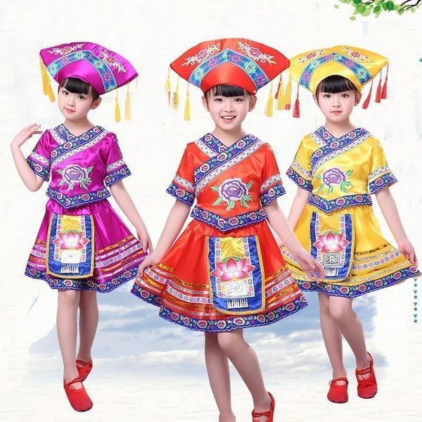 songyuexia nation dance show clothing children child girl nation stage performance clothes1, Black;red
songyuexia nation dance show clothing children child girl nation stage performance clothes1, Black;red