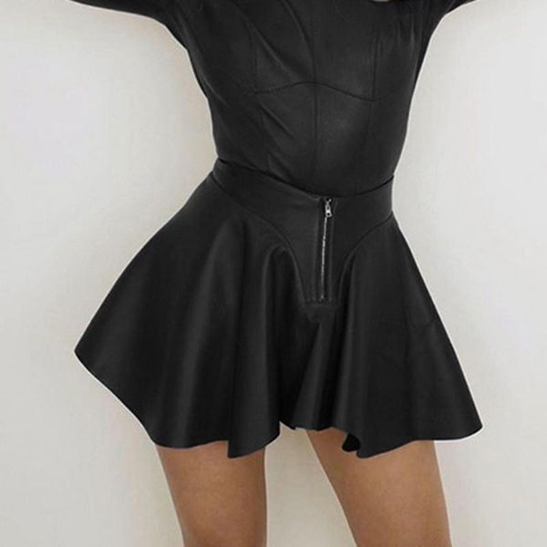 skirts pu zipper bodycon skirt for women autumn high waist ruched pencil female black solid pleated
skirts pu zipper bodycon skirt for women autumn high waist ruched pencil female black solid pleated