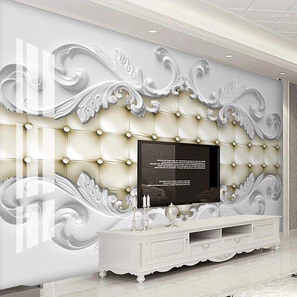 wallpapers drop 3d white plaster leather soft bag mural european style bedroom bedside background po wallpaper wall murals 3d1
wallpapers drop 3d white plaster leather soft bag mural european style bedroom bedside background po wallpaper wall murals 3d1