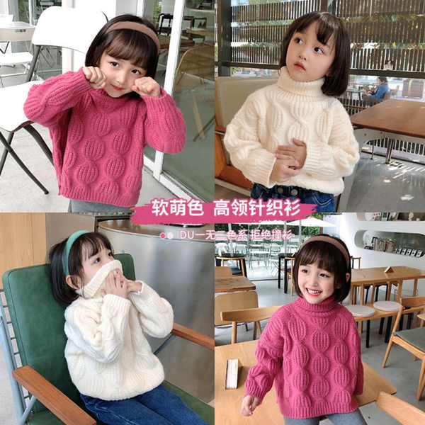 warm pullover children's autumn new and winter coat bottom korean girls' twist turtleneck sweater vtvr, Blue
warm pullover children's autumn new and winter coat bottom korean girls' twist turtleneck sweater vtvr, Blue