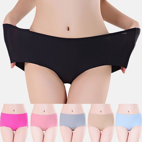 s-4xl plus size women's briefs comfortable seamless underwear women high waist intimates ultra-thin panties, Black;pink
s-4xl plus size women's briefs comfortable seamless underwear women high waist intimates ultra-thin panties, Black;pink