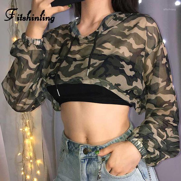 fitshinling harajuku camouflage crop female t-shirt mesh sheer hooded t-shirts for women 2020 autumn new tee shirt sale1, White
fitshinling harajuku camouflage crop female t-shirt mesh sheer hooded t-shirts for women 2020 autumn new tee shirt sale1, White