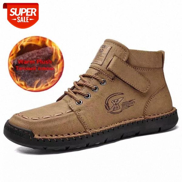 new winter handmade men's boots leather warm ankle snow boots outdoor comfortable motorcycle fur casual shoes men shoes #wk63
new winter handmade men's boots leather warm ankle snow boots outdoor comfortable motorcycle fur casual shoes men shoes #wk63