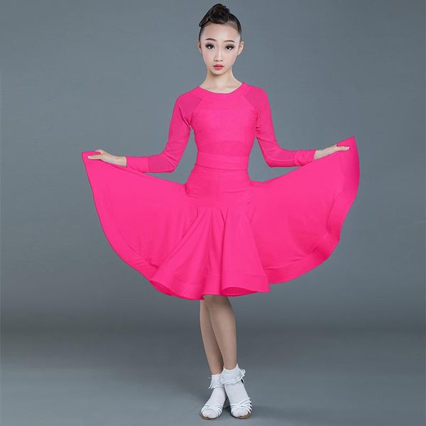 stage wear latin dance dress for girls child salsa tango ballroom dancing competition costume kids practice clothes sl2328, Black;red
stage wear latin dance dress for girls child salsa tango ballroom dancing competition costume kids practice clothes sl2328, Black;red