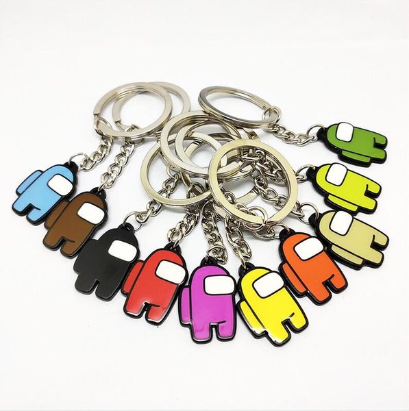 among us keychain games cute cartoon key chain for car keys decoration accessories toy space werewolf killing pendant gift cz121801, Red;brown
among us keychain games cute cartoon key chain for car keys decoration accessories toy space werewolf killing pendant gift cz121801, Red;brown
