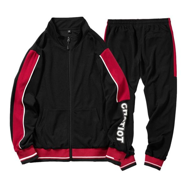 autumn winter men clothes tracksuit track suit zip jacket sweatpants joggers male tracksuits sport suits jogging two piece sets, Gray
autumn winter men clothes tracksuit track suit zip jacket sweatpants joggers male tracksuits sport suits jogging two piece sets, Gray