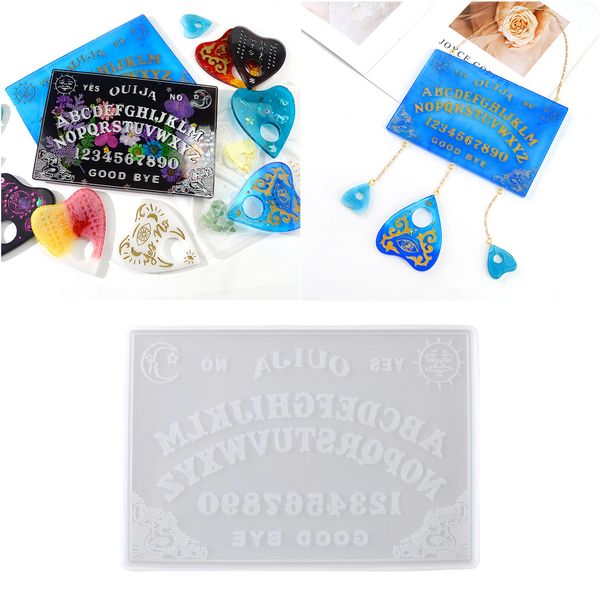 ouija board смолы формы planchette силиконовые формы для литья смолы, эпоксидные формы смолы ремесла diy делают украшение
ouija board смолы формы planchette силиконовые формы для литья смолы, эпоксидные формы смолы ремесла diy делают украшение