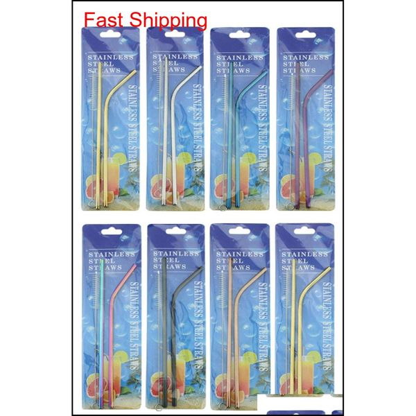 stainless steel straws set colorful eco friendly reusable metal drinking straws set with cleaning bru qyleqh dh_seller2010
stainless steel straws set colorful eco friendly reusable metal drinking straws set with cleaning bru qyleqh dh_seller2010