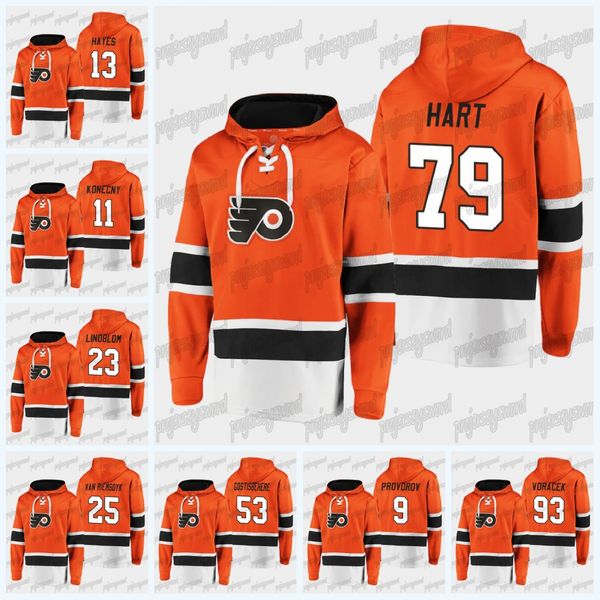 philadelphia flyers dasher player lace-up hoodie carter hart kevin hayes provorov shayne gostisbehere james van riemsdyk oskar lindblom, Black;red
philadelphia flyers dasher player lace-up hoodie carter hart kevin hayes provorov shayne gostisbehere james van riemsdyk oskar lindblom, Black;red