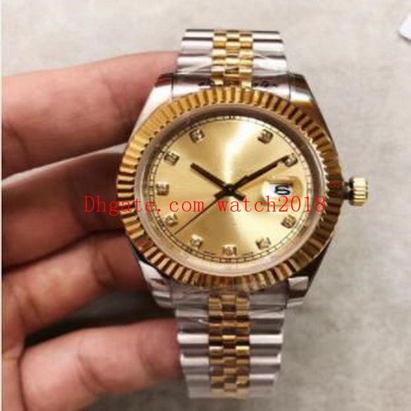 u1 factory men wristwatch 41mm 126334 126333 126234 126233 126331 automatic stainless steel bracelet luxury men watch, Slivery;brown
u1 factory men wristwatch 41mm 126334 126333 126234 126233 126331 automatic stainless steel bracelet luxury men watch, Slivery;brown