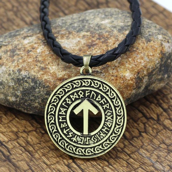 pendant necklaces viking rune amulet tyr necklace for man women with gift bag, Silver
pendant necklaces viking rune amulet tyr necklace for man women with gift bag, Silver
