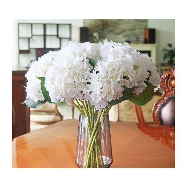 artificial silk hydrangea big flower 7.5" fake white wedding flower bouquet for table centerpieces decorations 15colors
artificial silk hydrangea big flower 7.5" fake white wedding flower bouquet for table centerpieces decorations 15colors
