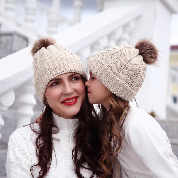 hair accessories baby winter warm knit hat mother daughter family matching children hats and caps born beanie, Slivery;white
hair accessories baby winter warm knit hat mother daughter family matching children hats and caps born beanie, Slivery;white