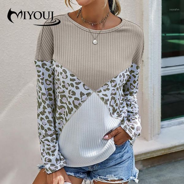 miyouj patchwork leopard printed women's clothing fashion 2020 casual loose o-neck knitted shirts collar woman sweaters1, White;black
miyouj patchwork leopard printed women's clothing fashion 2020 casual loose o-neck knitted shirts collar woman sweaters1, White;black
