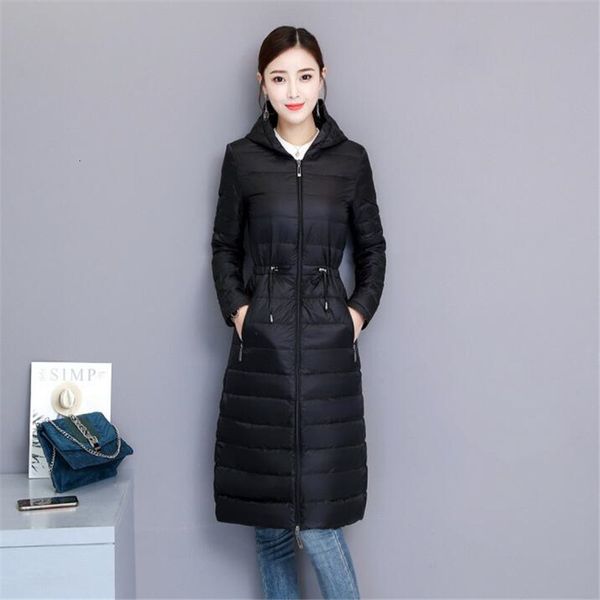 winter 2020 long women jacket women's parka ultra light weight 90% duck down coat female outerwear, Black
winter 2020 long women jacket women's parka ultra light weight 90% duck down coat female outerwear, Black