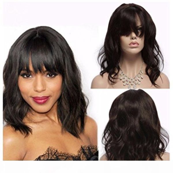 360 full lace human hair bob wigs short wavy brazilian hair 360 frontal full lace human hair wigs pre plucked with baby hairs, Black;brown
360 full lace human hair bob wigs short wavy brazilian hair 360 frontal full lace human hair wigs pre plucked with baby hairs, Black;brown