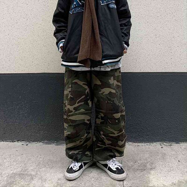 baggy camouflage pockets straight cargo pants women high waist streetwear loose wide leg pant vintage casual goth harem trousers, Black;white
baggy camouflage pockets straight cargo pants women high waist streetwear loose wide leg pant vintage casual goth harem trousers, Black;white