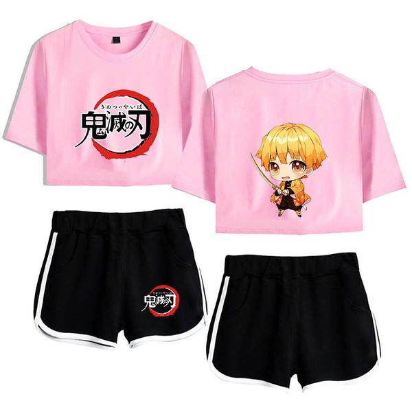 2021 new summer anime demon slayer crop cosplay kamado nezuko girls tank short sleeve t-shirt shorts sports suit vb4y, Black
2021 new summer anime demon slayer crop cosplay kamado nezuko girls tank short sleeve t-shirt shorts sports suit vb4y, Black