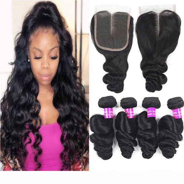 9a brazilian virgin hair weaves 4 bundles with 4x4 lace closure loose deep water wave hair extensions weft bundles and human hair closures, Black
9a brazilian virgin hair weaves 4 bundles with 4x4 lace closure loose deep water wave hair extensions weft bundles and human hair closures, Black