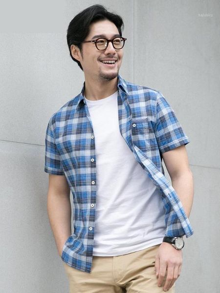 men's casual shirts 2021 arrival summer short sleeved men pure 100% cotton mens youth plaid plus size l xl 2xl 3xl 4xl 5xl 6xl1, White;black
men's casual shirts 2021 arrival summer short sleeved men pure 100% cotton mens youth plaid plus size l xl 2xl 3xl 4xl 5xl 6xl1, White;black
