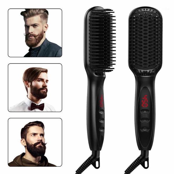 electric hair brushes professional beard straightener brush straightening comb for men male styling tool styler lcd display1
electric hair brushes professional beard straightener brush straightening comb for men male styling tool styler lcd display1