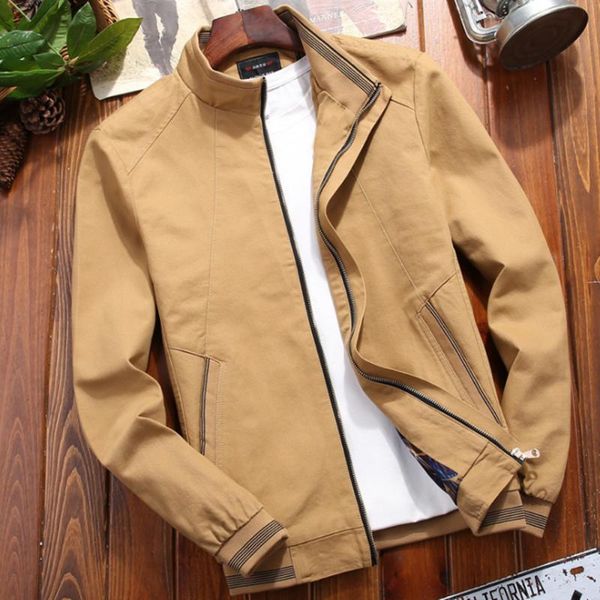 autumn winter fashion men bomber jackets male slim fit long sleeve pilot coat for men casual baseball uniform streetwear clothes, Black;brown
autumn winter fashion men bomber jackets male slim fit long sleeve pilot coat for men casual baseball uniform streetwear clothes, Black;brown