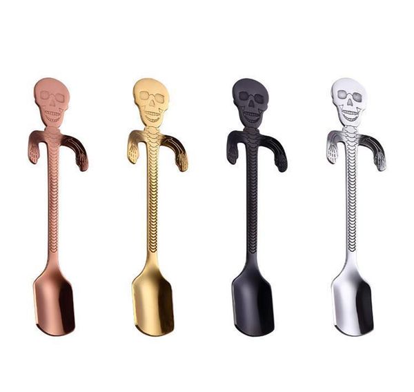 304 stainless steel skeleton coffee spoon personality skull pattern coffee milk hanging spoon kitchen skull candy jllqmn yummy_shop 
304 stainless steel skeleton coffee spoon personality skull pattern coffee milk hanging spoon kitchen skull candy jllqmn yummy_shop
