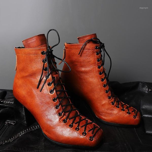 boots plus size 34-42 women's genuine leather thick high heel lace-up ankle cross strap female autumn short shoes1, Black
boots plus size 34-42 women's genuine leather thick high heel lace-up ankle cross strap female autumn short shoes1, Black