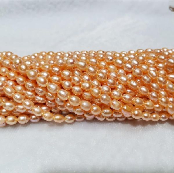 freshwater pearl necklace rice shape with size 6-7mm loose pearl strands for diy jewelry, Silver
freshwater pearl necklace rice shape with size 6-7mm loose pearl strands for diy jewelry, Silver