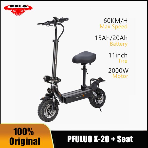 2020 pfuluo x20 dual drive off-road scooter 2000w dual motor lcd display smart e scooter 2 wheel skateboard 60km/h max speed
2020 pfuluo x20 dual drive off-road scooter 2000w dual motor lcd display smart e scooter 2 wheel skateboard 60km/h max speed