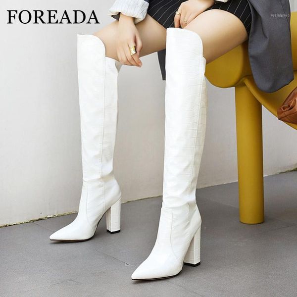 foreada pointed toe over the knee boots woman super high heel long boots block heel thigh high ladies shoes white size 461, Black
foreada pointed toe over the knee boots woman super high heel long boots block heel thigh high ladies shoes white size 461, Black