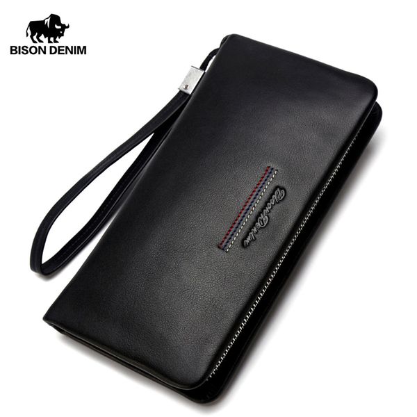 bison denim male clutch genuine leather men's wallet long wallet brand cowskin card holder coin purse men business wallet n8069 c1115, Red;black
bison denim male clutch genuine leather men's wallet long wallet brand cowskin card holder coin purse men business wallet n8069 c1115, Red;black