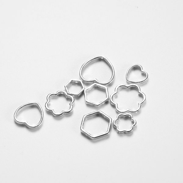 1 pcs 925 sterling silver beads silver 925 jewelry findings hearts hexagon flowers shape beads caps for silver bracelet&necklace
1 pcs 925 sterling silver beads silver 925 jewelry findings hearts hexagon flowers shape beads caps for silver bracelet&necklace