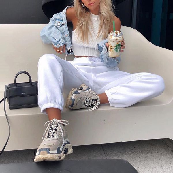 thick thin casual loose sweatpants women solid high waist track pants capris pockets fashion long trousers streetwear, Black;white
thick thin casual loose sweatpants women solid high waist track pants capris pockets fashion long trousers streetwear, Black;white