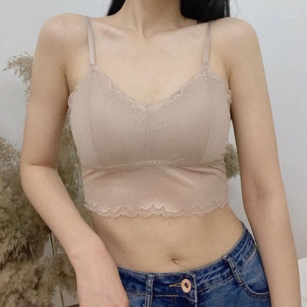 women camisole retro lace ruffles trim vest fashion wild sling tank with padded bra soft skin-friendly bra n1, Black;white
women camisole retro lace ruffles trim vest fashion wild sling tank with padded bra soft skin-friendly bra n1, Black;white
