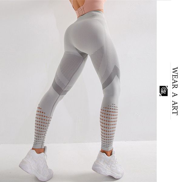 women yoga pants hole woman solid seamless leggings sportwear active tight trouser stretchy workout tummy fashion trendy running push up new, Black
women yoga pants hole woman solid seamless leggings sportwear active tight trouser stretchy workout tummy fashion trendy running push up new, Black
