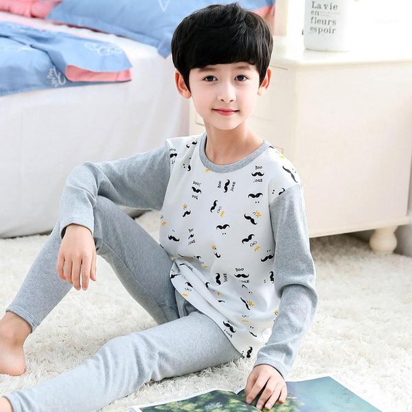 h5665 boys pajamas homewear cotton spring autumn long sleeve nightwear home clothes men cartoon comfortable leisure sleepwear1, Black;brown
h5665 boys pajamas homewear cotton spring autumn long sleeve nightwear home clothes men cartoon comfortable leisure sleepwear1, Black;brown