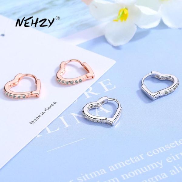 nehzy 925 стерлинговое серебро новая женщина мода ювелирные изделия высококачественные кристалл циркон горячие продажи серьги из сердечных с, Silver
nehzy 925 стерлинговое серебро новая женщина мода ювелирные изделия высококачественные кристалл циркон горячие продажи серьги из сердечных с, Silver