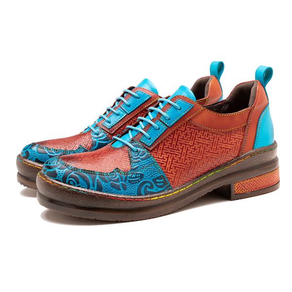 2022 new leather women bohemia pumps dress shoes flat lace-up mix colour round toes spring summer retro sandals patchwork rubber oxfords loa, Black
2022 new leather women bohemia pumps dress shoes flat lace-up mix colour round toes spring summer retro sandals patchwork rubber oxfords loa, Black